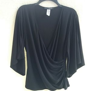 Coco Bianco Crossover Blouse xl